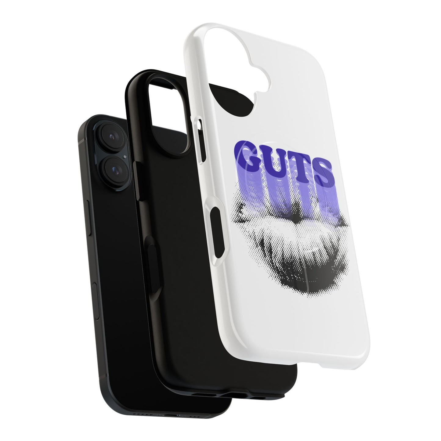 Guts Drip Effect Halftone Tough Magnetic phone case