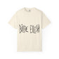 Twisted Ink Font Unisex Dyed T-shirt