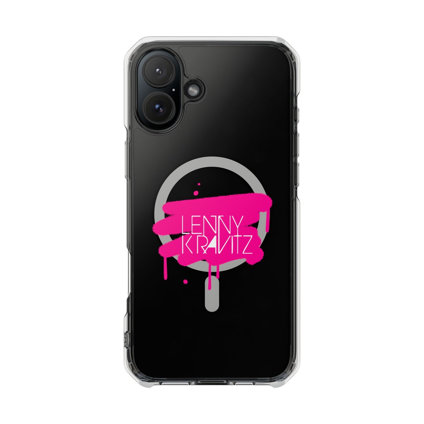 Electric Graffiti Drip Magnetic clear Impact case