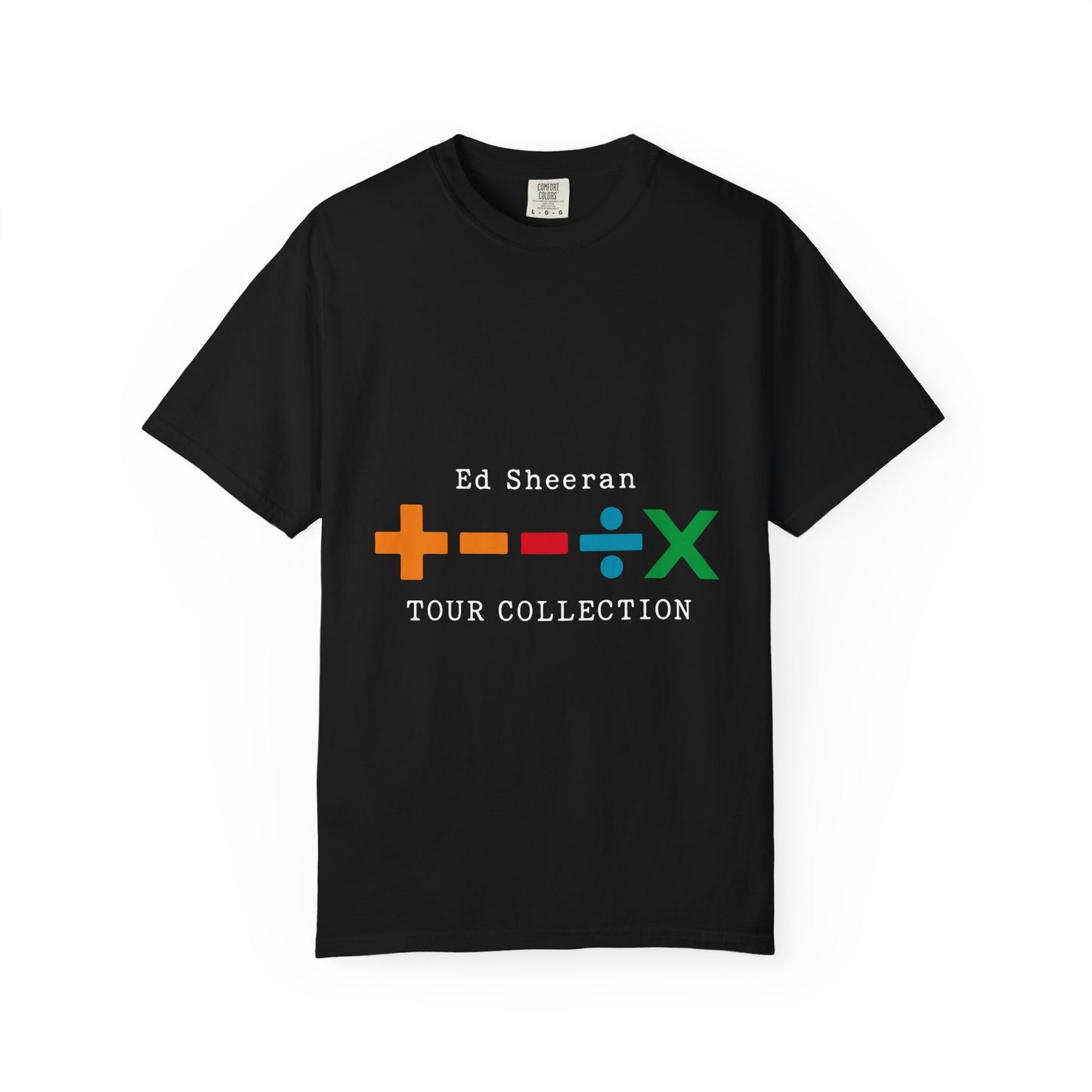 Unisex Garment-Dyed T-Shirt – Ed Sheeran Black Edition