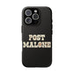 Tough iPhone Case (12–16 Pro Max) – Post Malone Bold Design