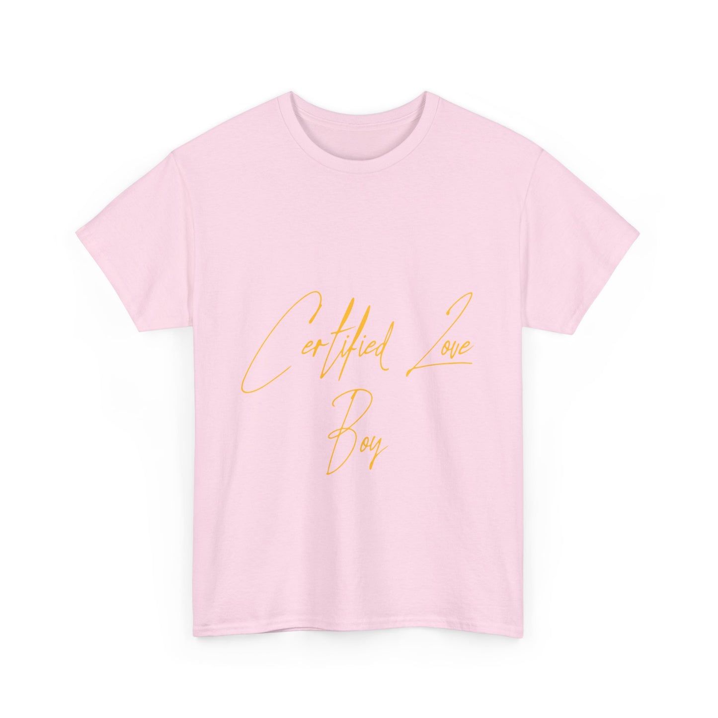 Certified Lover Boy Script Heavy Cotton Tee