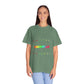 Unisex Garment-Dyed T-Shirt Inspired by Coldplay’s Signage