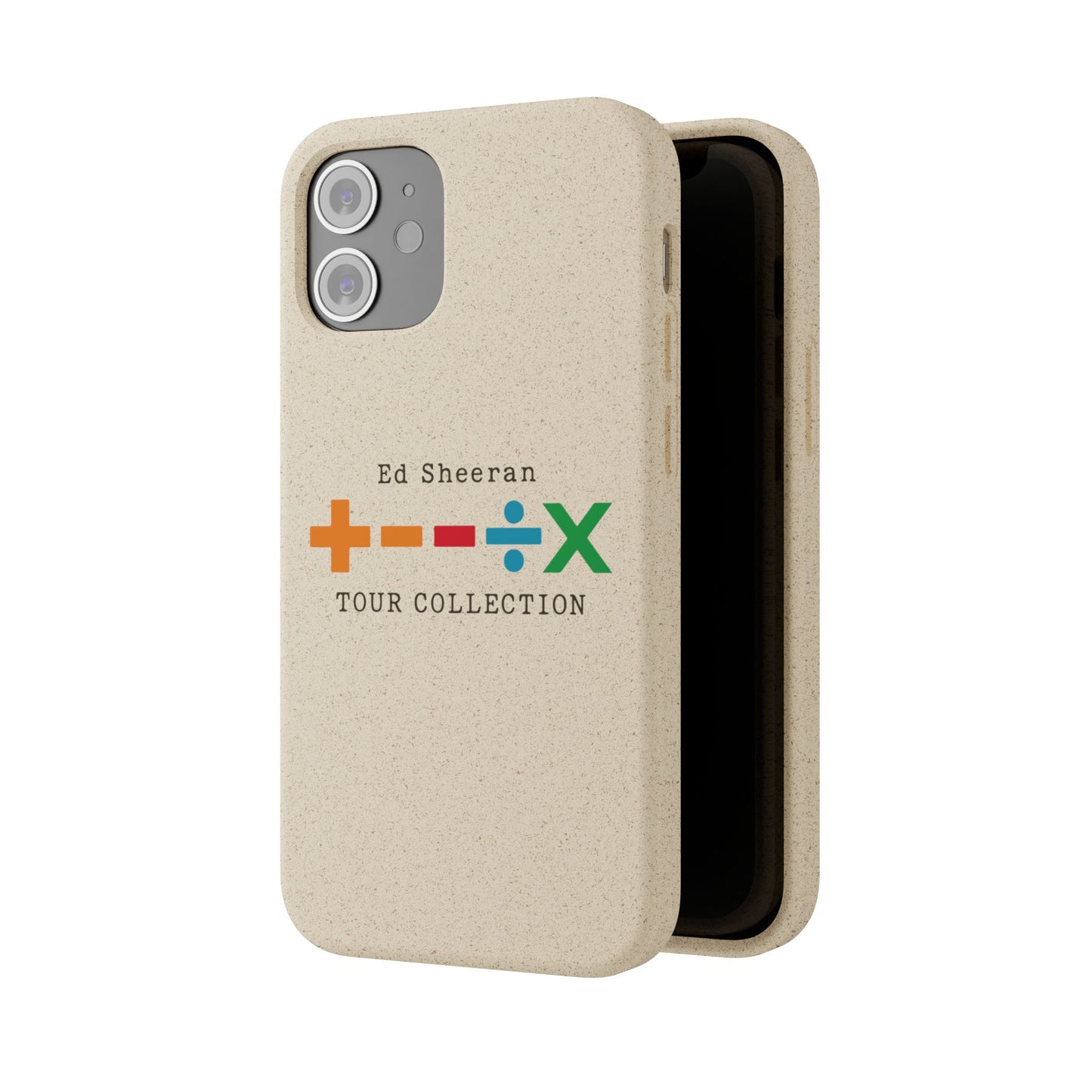 Biodegradable Cases for iPhone 12 to 16 Pro Max Showcasing – Ed Sheeran Edition