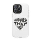 Happier Heart Lettering Tough Magnetic Case