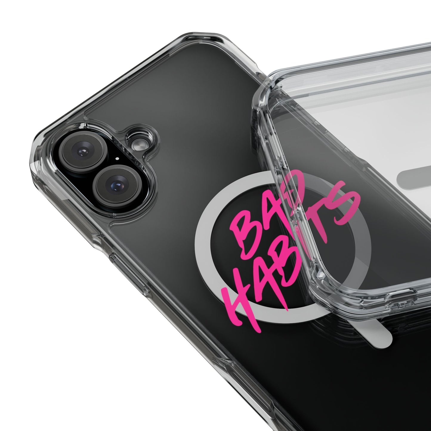 Sun and Waves Minimalist Magnetic Clear Impact Case