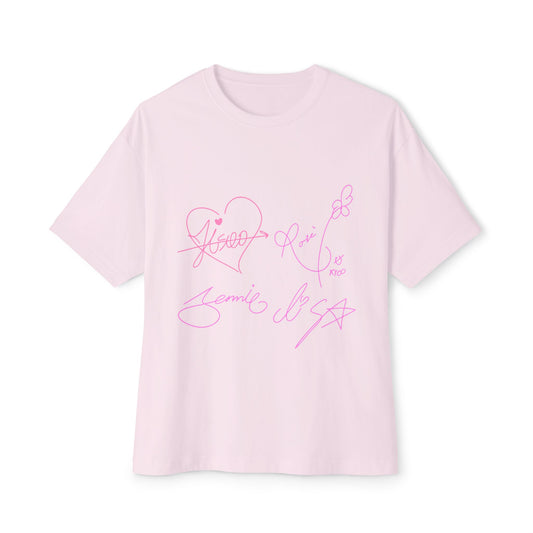 Signature Autograph – Oversized Boxy Tee