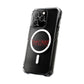 Fire Aura Grid Magnetic clear Impact case