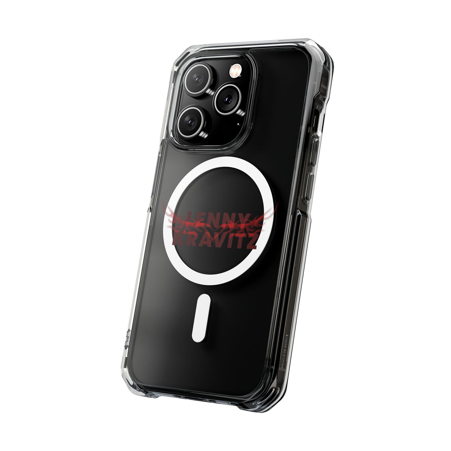 Fire Aura Grid Magnetic clear Impact case