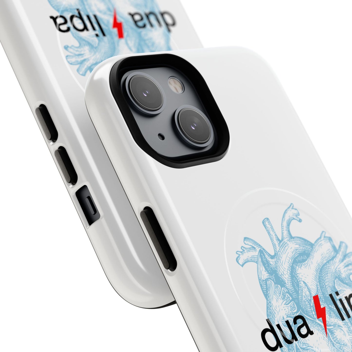 Electro Heart Illustration Tough Magnetic Case