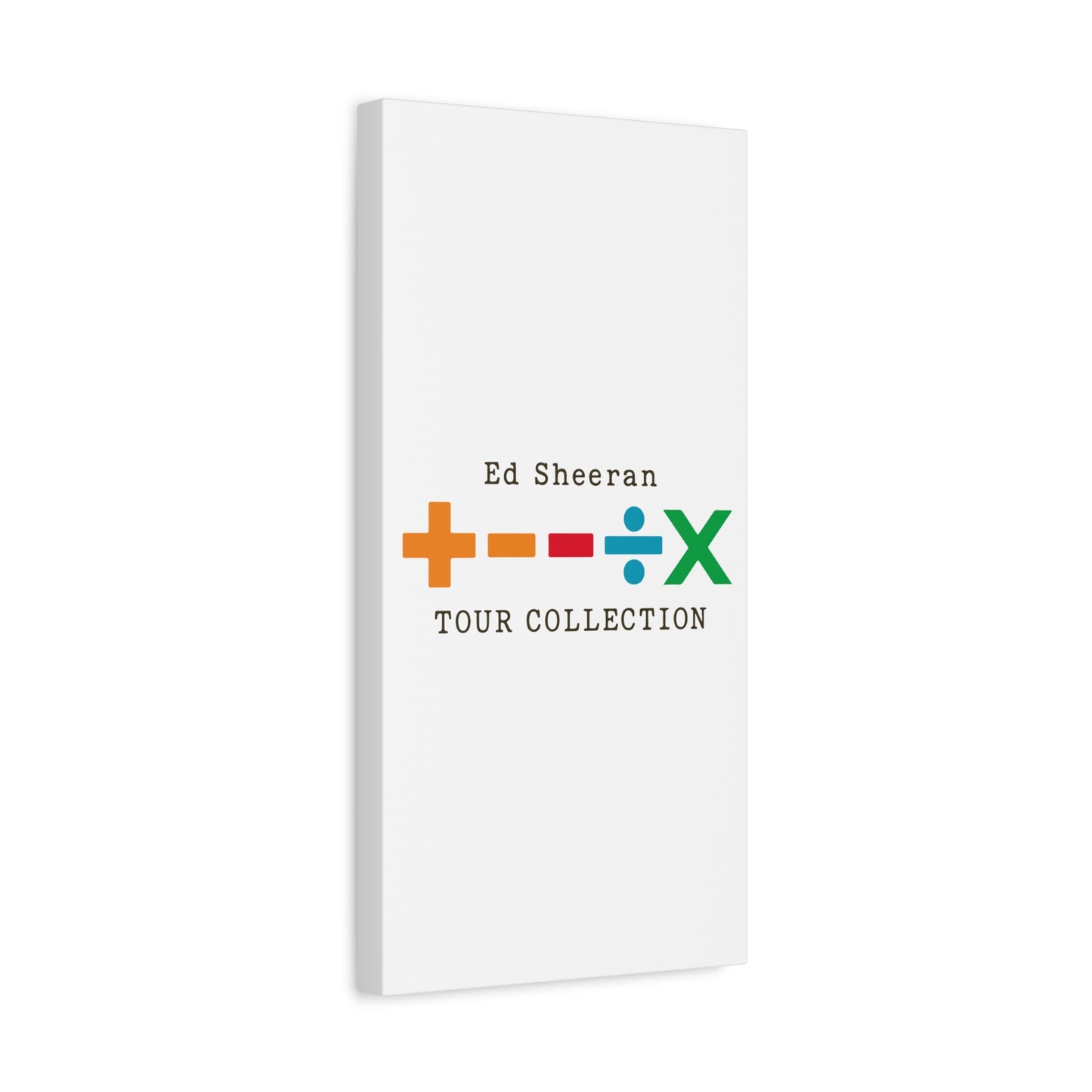 Matte Stretched Canvas, 1.25" Depth – Ed Sheeran Edition