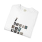 Mixed Message Collage Unisex Dyed T-shirt