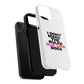 Retro Fade Letter Tough Magnetic Case