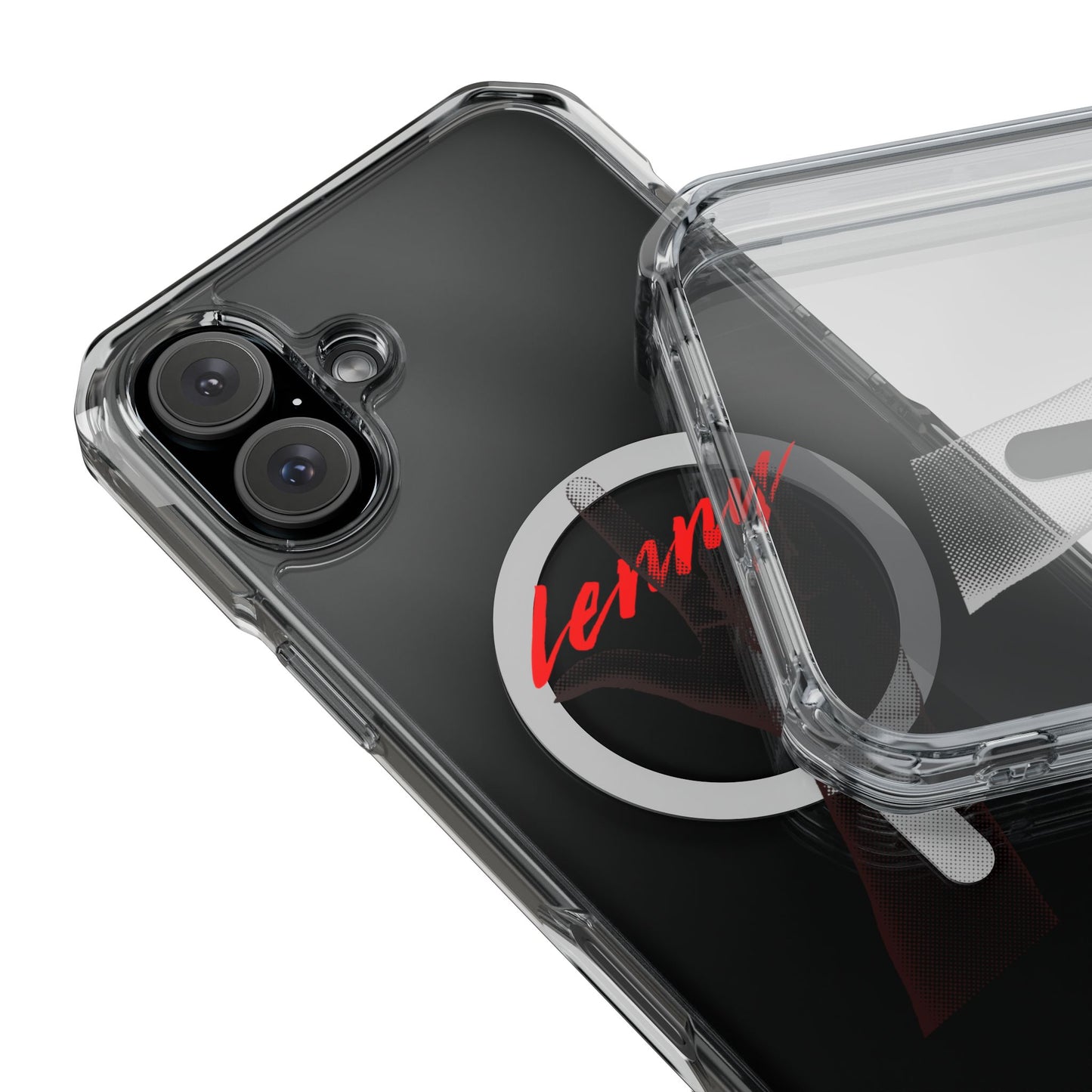 Rock Vibes Only Magnetic clear Impact case