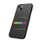 Premium Tough Case for iPhone 12 to 16 Pro Max Showcasing Coldplay’s Signage