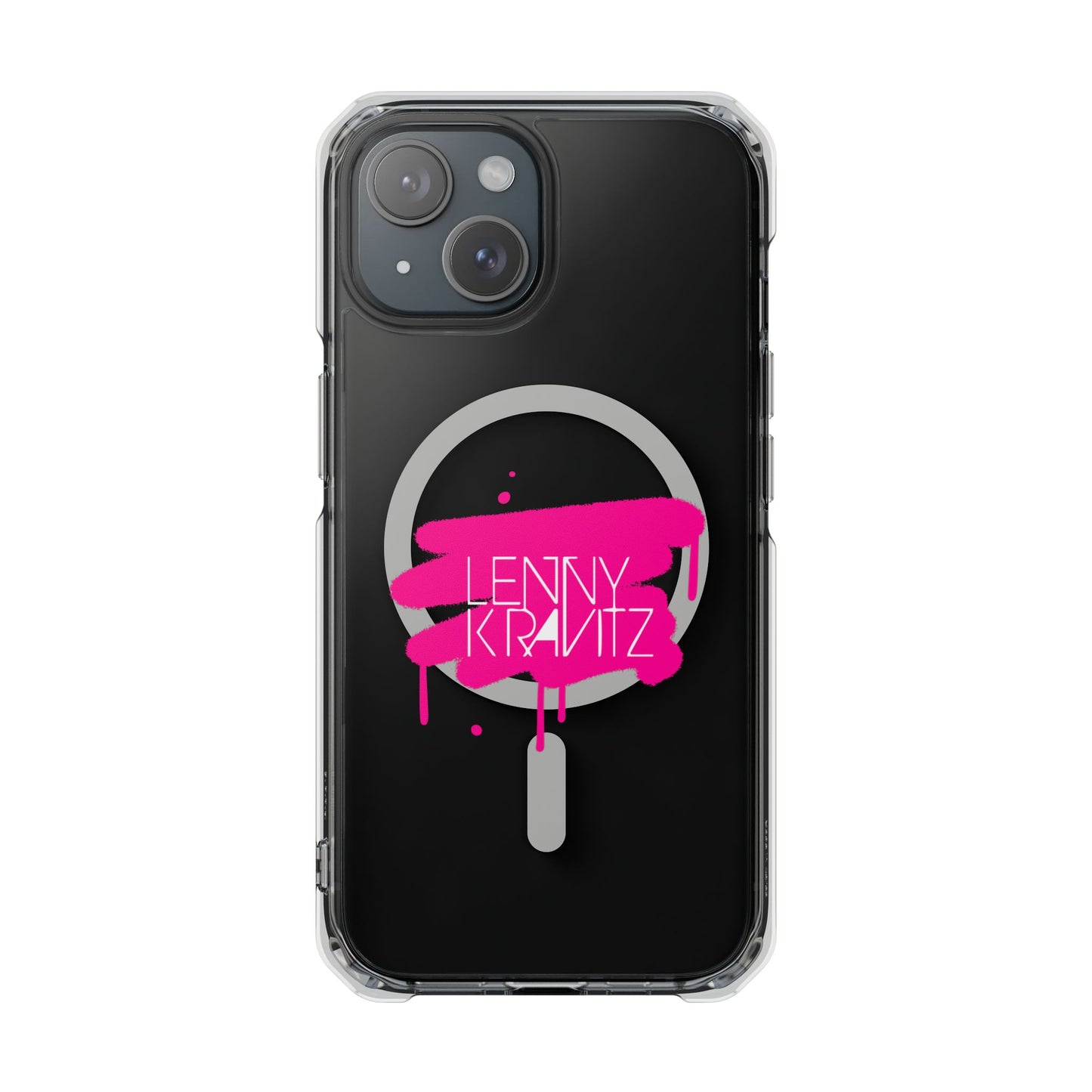 Electric Graffiti Drip Magnetic clear Impact case