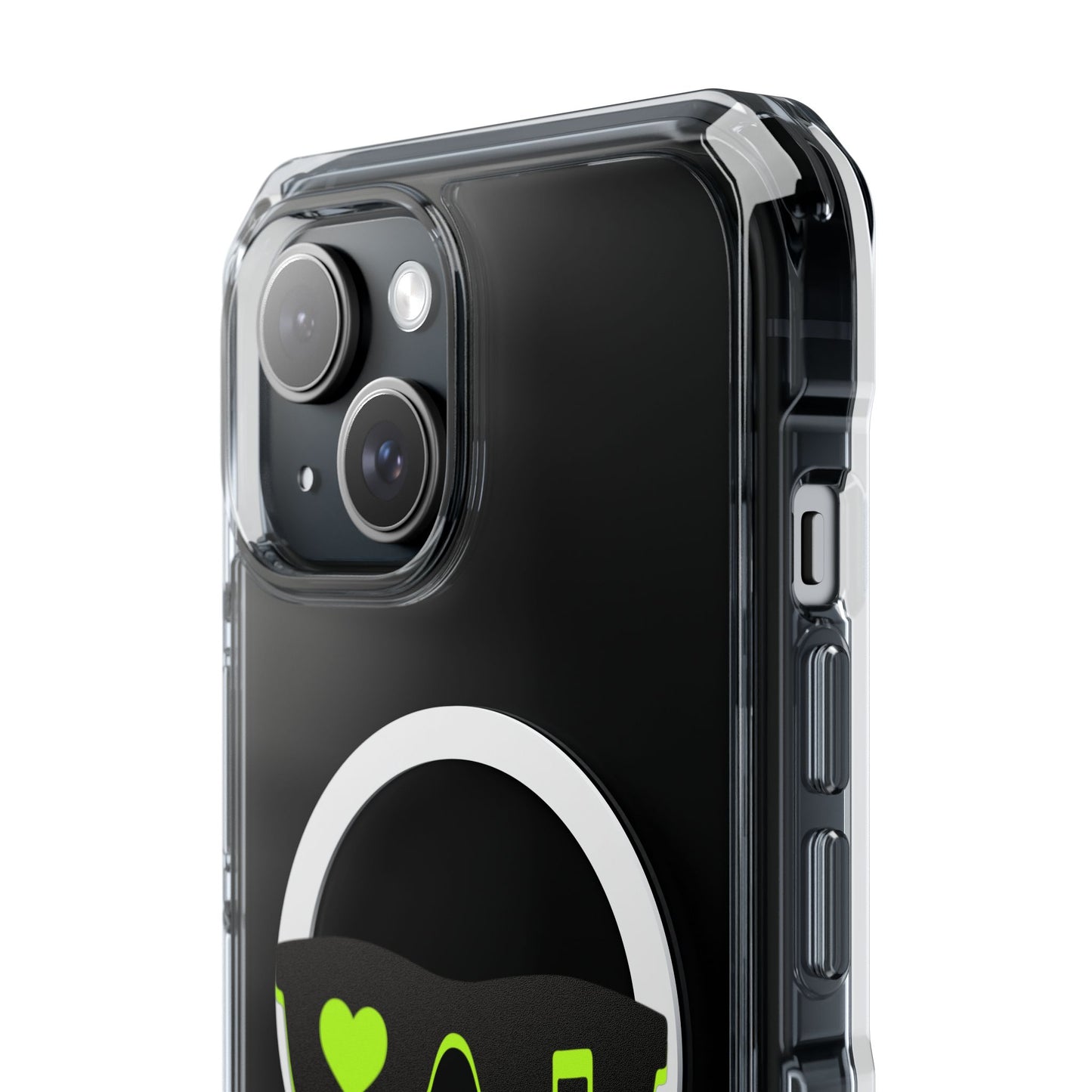 Neon Love Notes Magnetic clear Impact case
