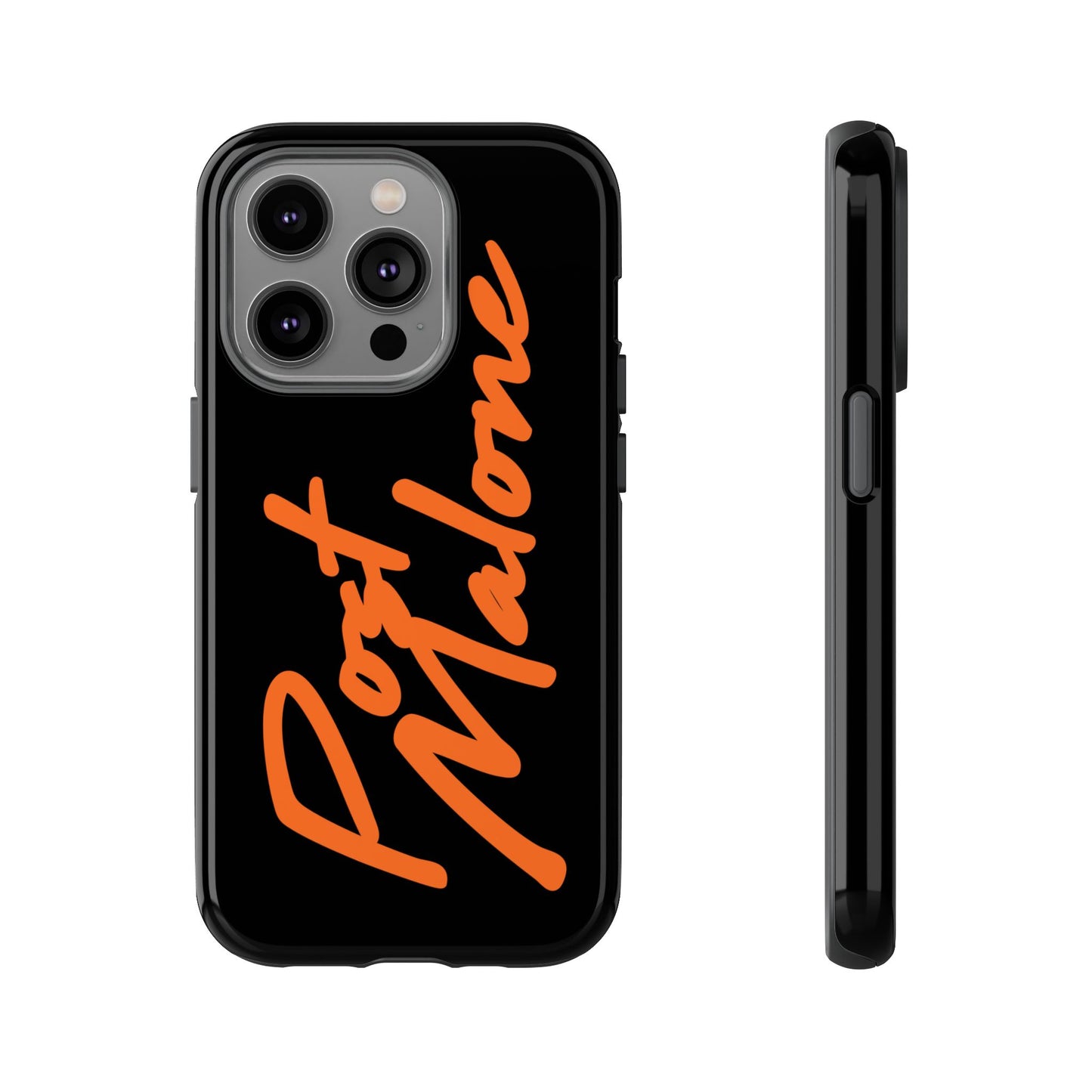 Tough iPhone Case (12–16 Pro Max) – Post Malone Name Design