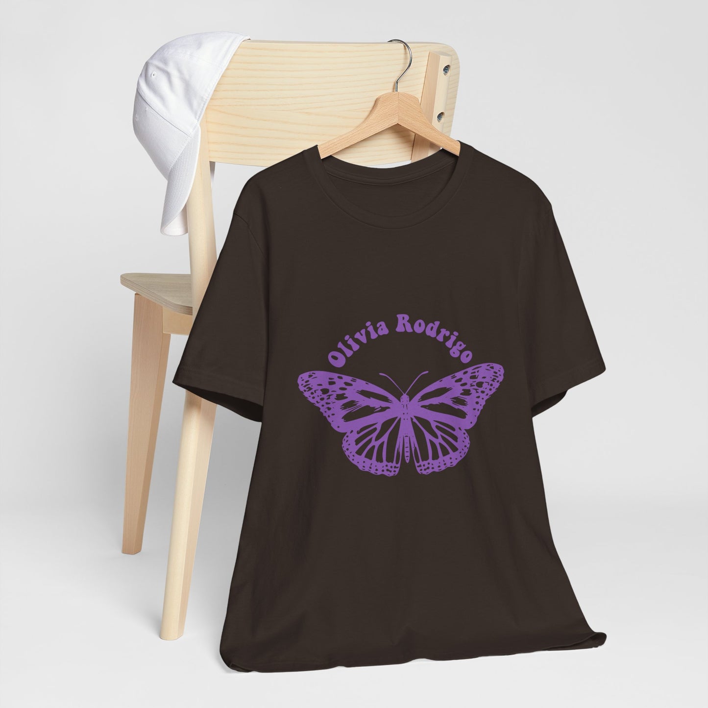 Olivia Rodrigo Unisex Jersey Short Sleeve Tee - With Butterfly