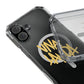 Golden Brush Script Magnetic Clear Impact case