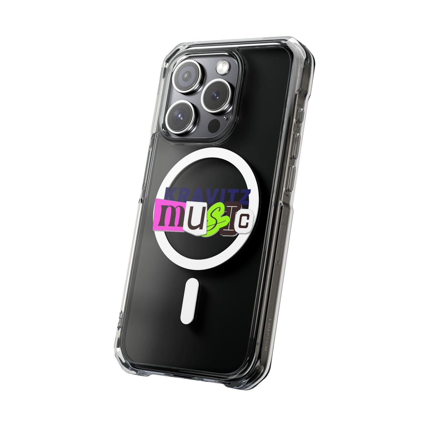 Mixed Tape Music Magnetic clear Impact case