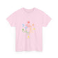 Minimalist Divide Symbol with Brush Unisex Heavy Cotton Tee
