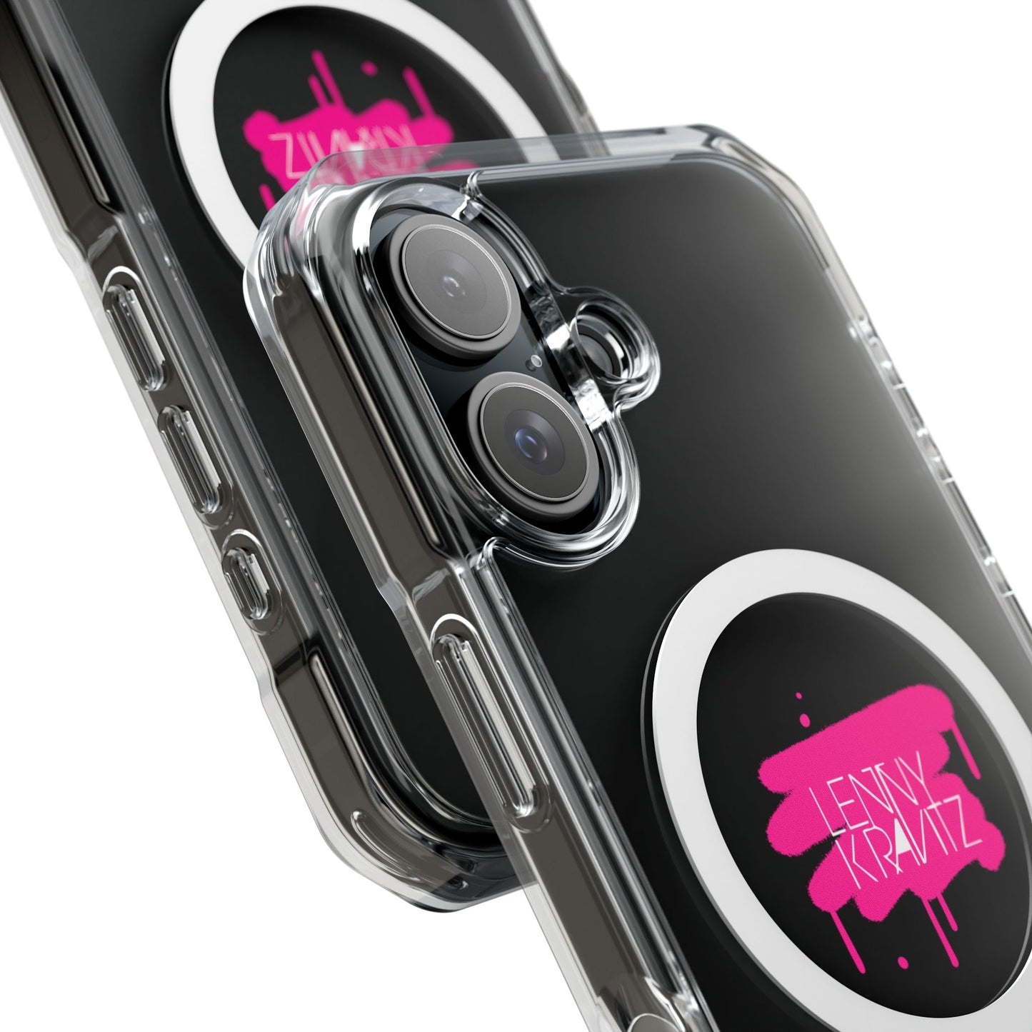 Electric Graffiti Drip Magnetic clear Impact case