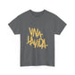 Golden Brush Script Unisex Cotton Tee