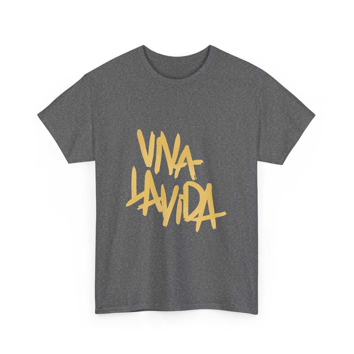 Golden Brush Script Unisex Cotton Tee