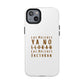 Hustle Over Tears Tough Magnetic case