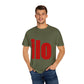 ILO Bold Red Block Unisex Dyed T-shirt