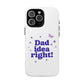 Dad Idea Right! Star & Butterfly Tough Magnetic phone case