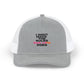Retro Fade Letter Snapback Trucker Cap