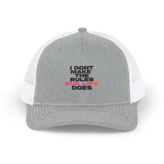 Retro Fade Letter Snapback Trucker Cap