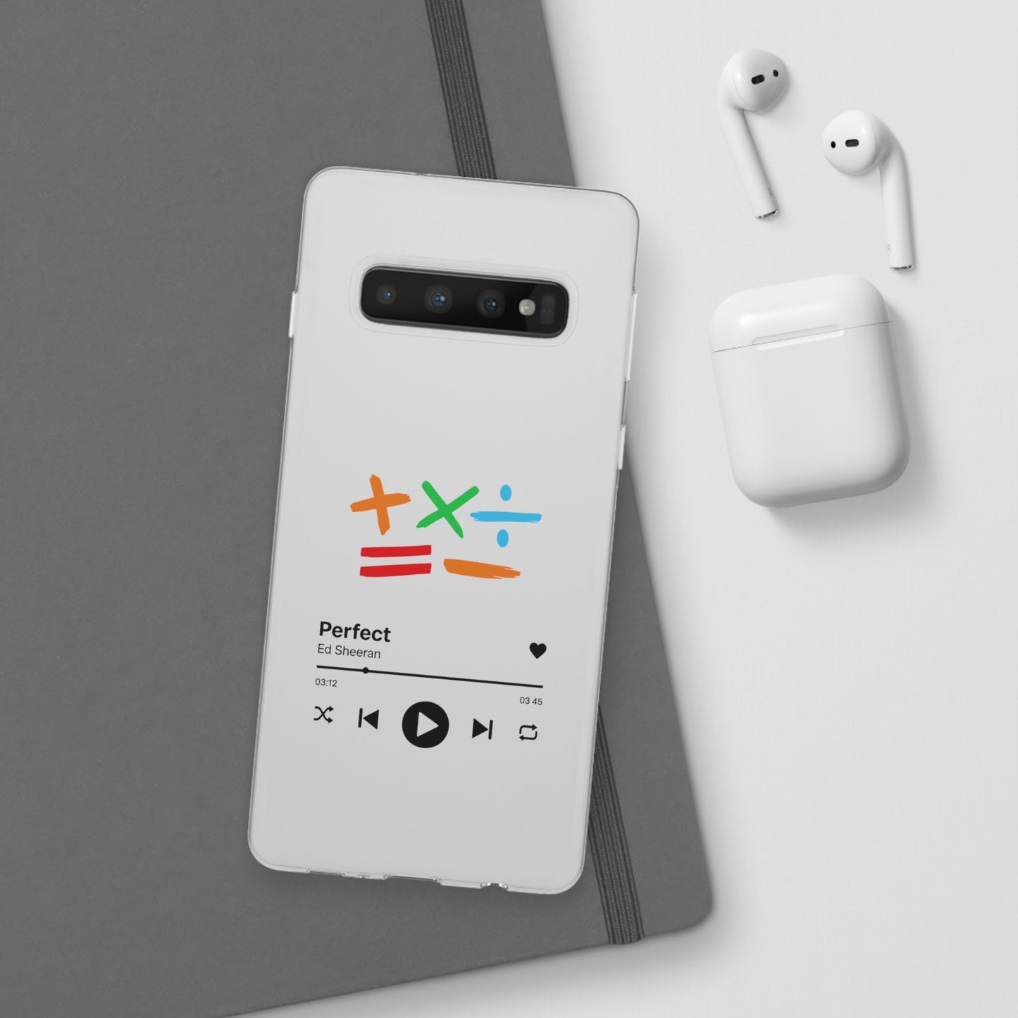 Ed Sheeran Music Flexi Case for Samsung S10–S25 | SnazzyMerch