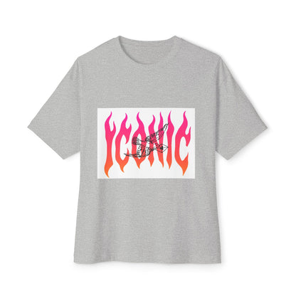 Flame Flight Iconic Unisex Oversized Boxy tee