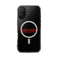 Fire Aura Grid Magnetic clear Impact case
