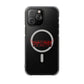 Fire Aura Grid Magnetic clear Impact case