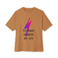 Power Surge Bolt Unisex Oversized Boxy tee