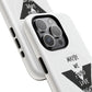 Abstract Paw and Brush Stroke Tough Magnetic case