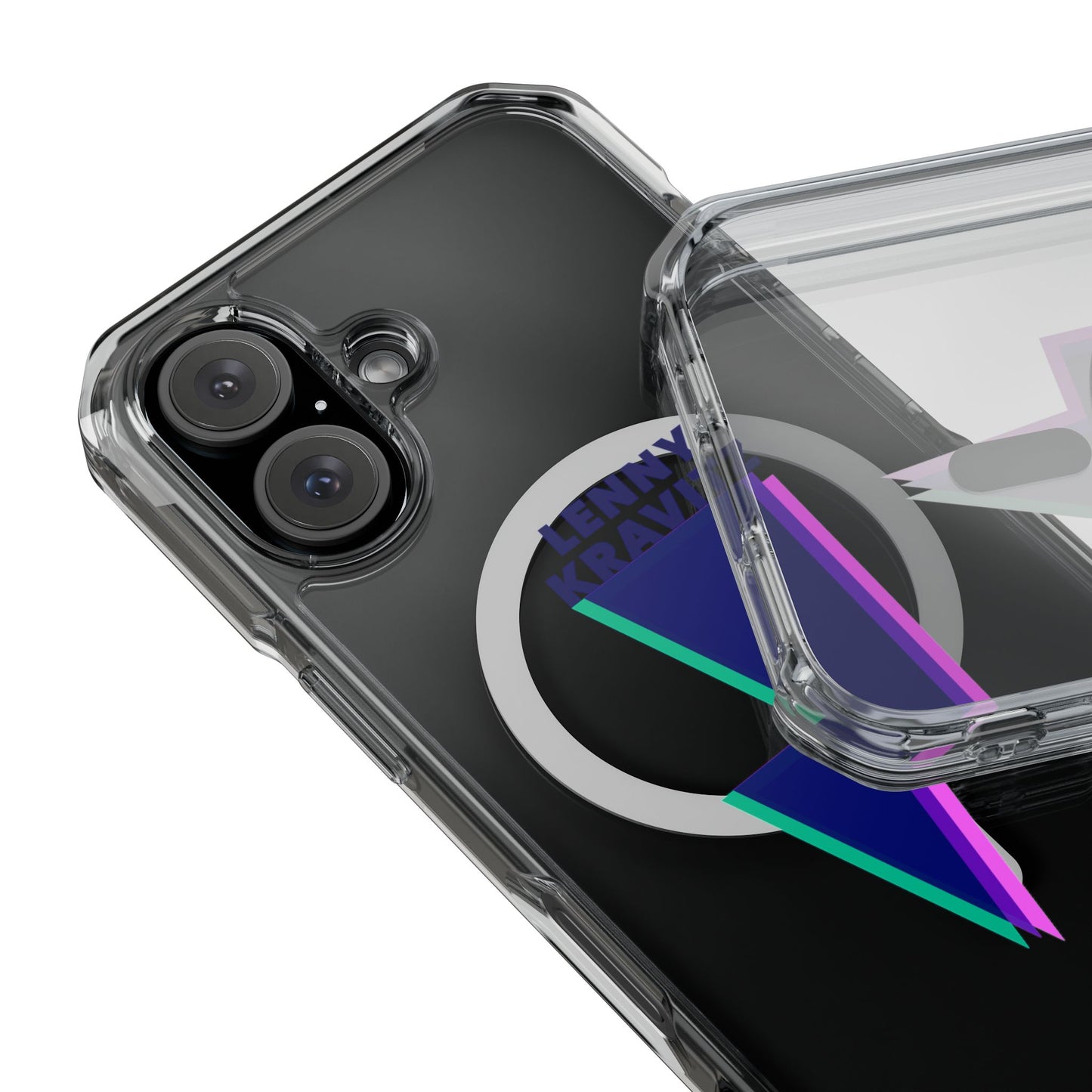 Layered Bolt Vibe Magnetic clear Impact case
