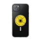 Minimalist Black Disc Outline Magnetic Impact Case