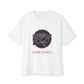 Neon Bloom Unisex Oversized Boxy Tee