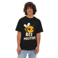 Oversized boxy Tee – Snazzy Bee positive Edition