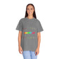 Unisex Garment-Dyed T-Shirt Inspired by Coldplay’s Signage