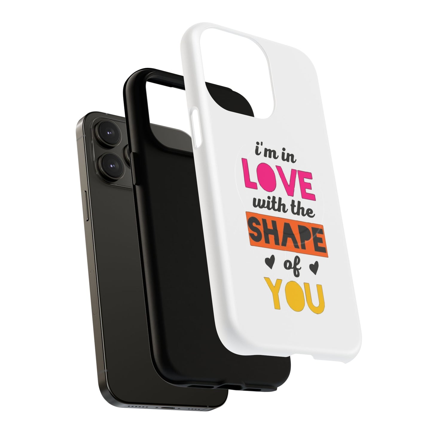 Orange Divide Symbol Tough Magnetic case