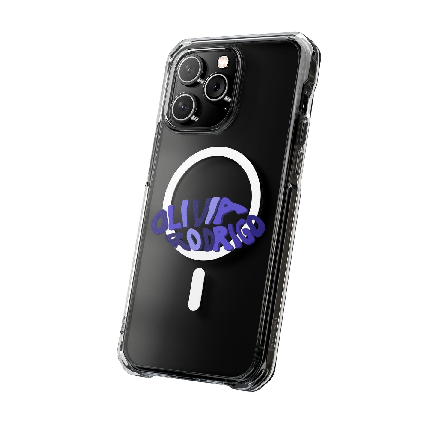 Olivia Rodrigo Wavy Text Magnetic Clear Impact Case