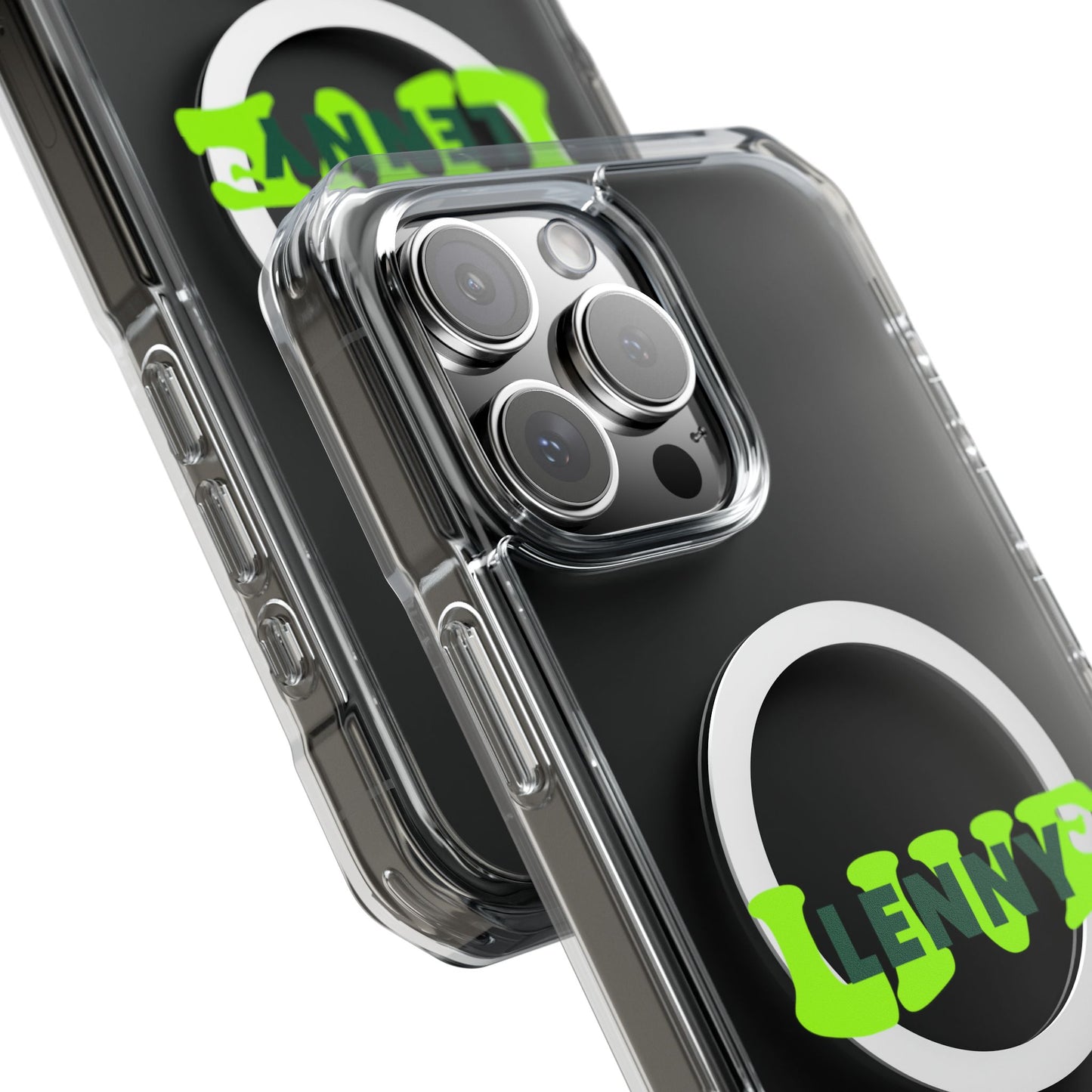 Live Lenny Pop Magnetic clear Impact case