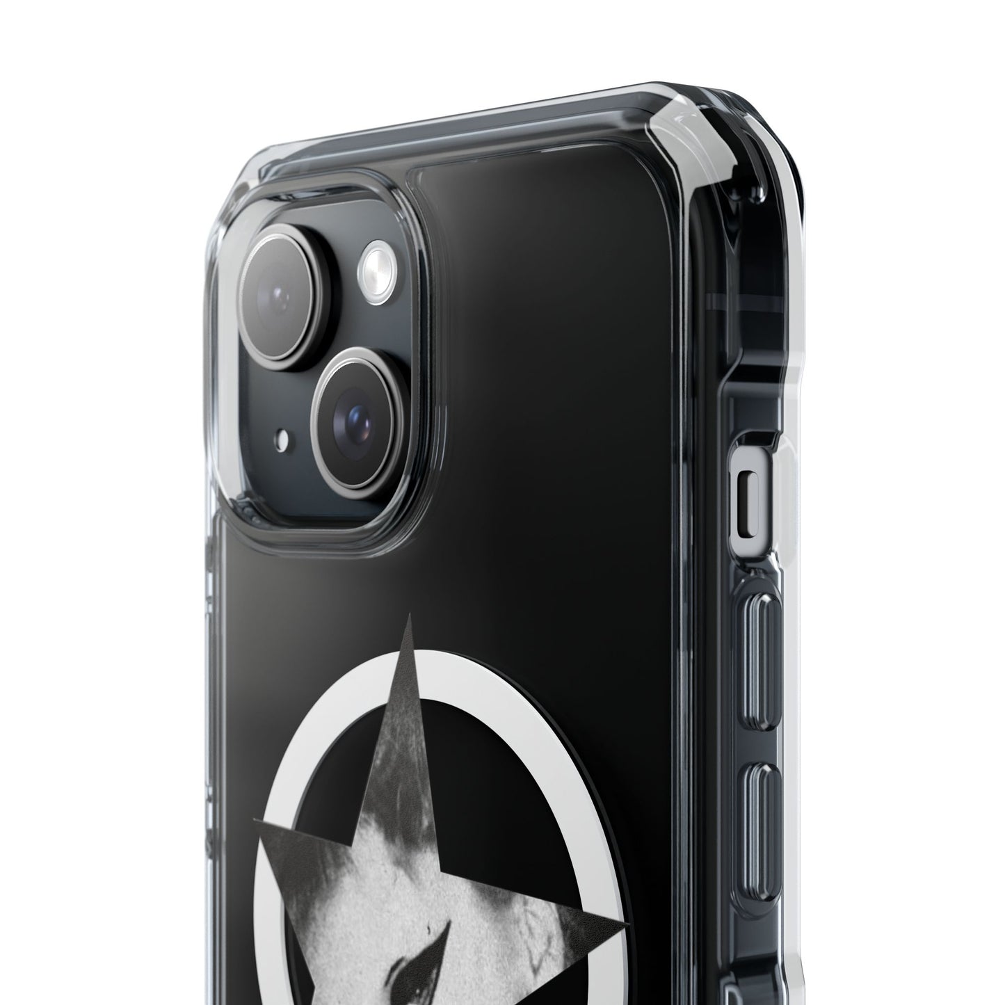 Born This Way Star Face Magnetic clear case
