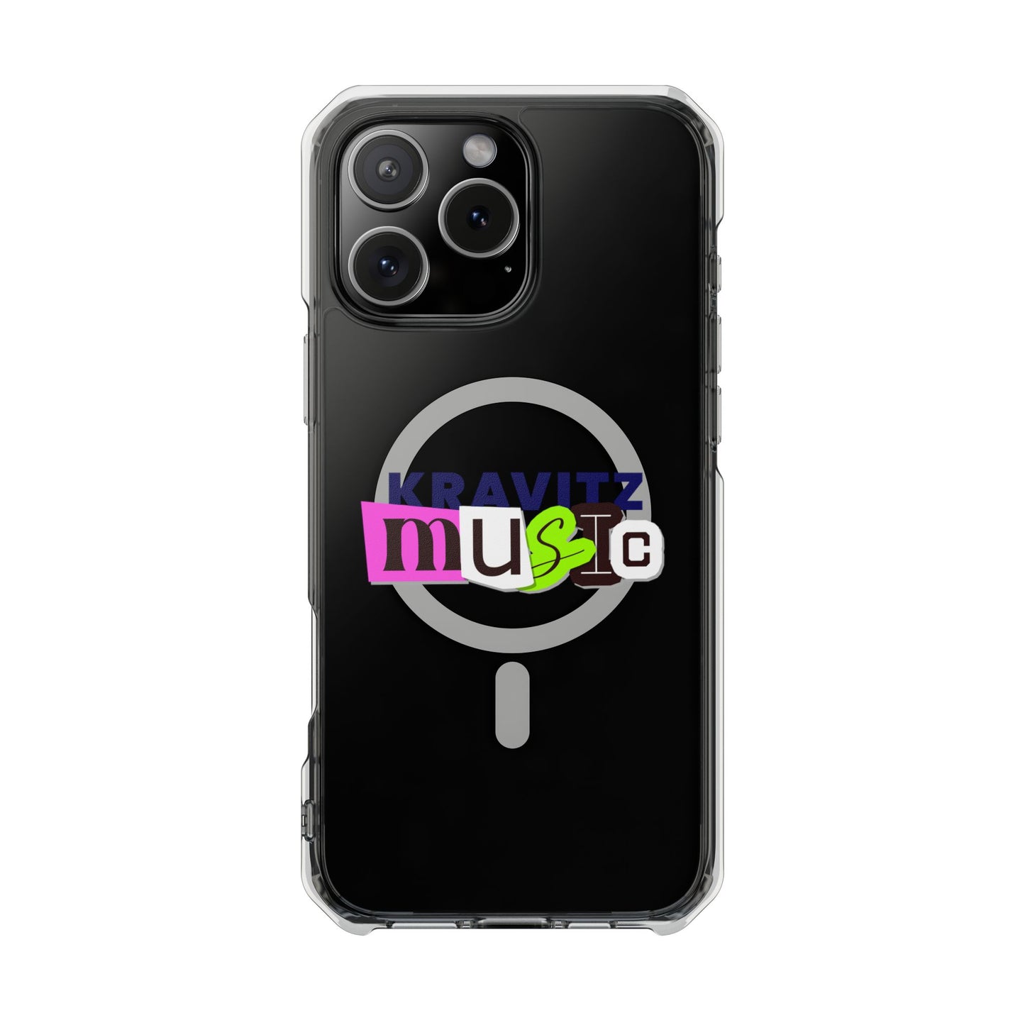 Mixed Tape Music Magnetic clear Impact case